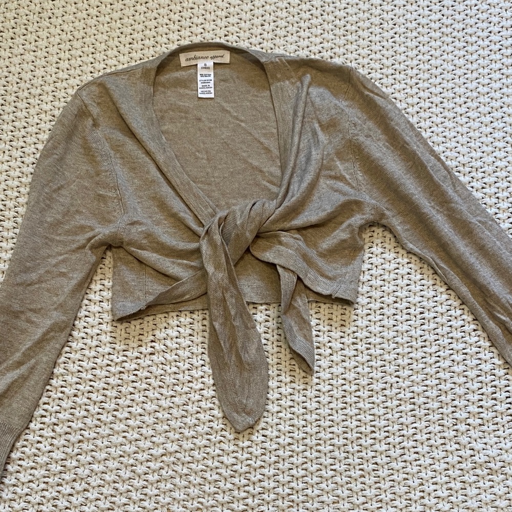 Long Sleeve Crop Top